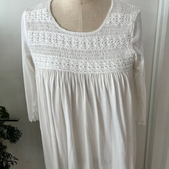 PERUVIAN CONNECTION Pima Cotton Nightgown Size X-Small - Picture 2 of 8